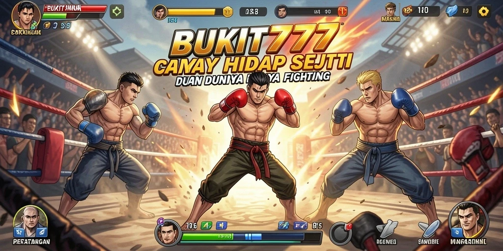 Tampilan aksi intens dalam gameplay BUKIT777 yang mendebarkan.