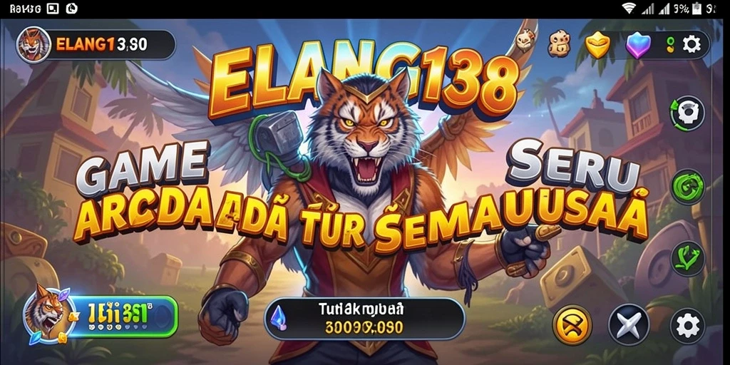 Tampilan seru dari gameplay ELANG138 yang menantang.