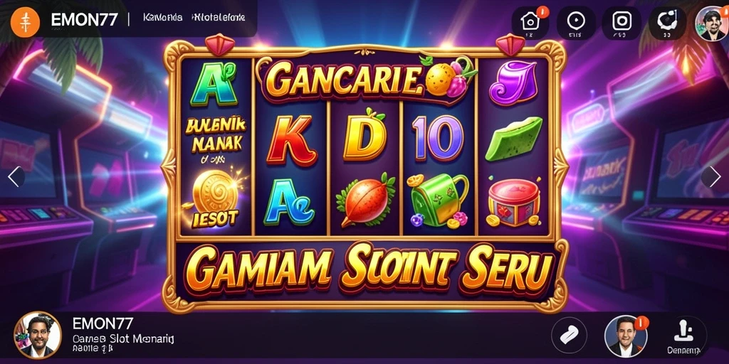 Gameplay seru EMON77 dengan berbagai tema Slot yang menarik.
