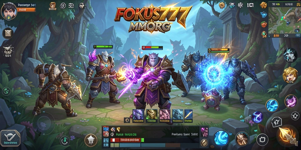 Pengalaman gameplay FOKUS777 di dunia MMORPG yang luas dan mendalam.