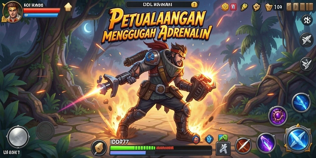 Tampilan gameplay menarik dari IDR77 yang penuh petualangan.