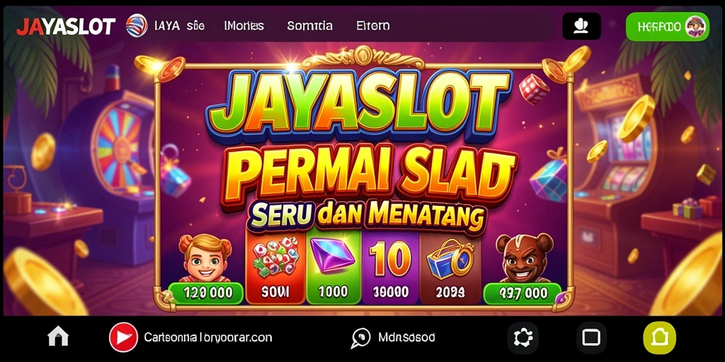 Gameplay JAYASLOT dengan grafis yang menawan dan seru.