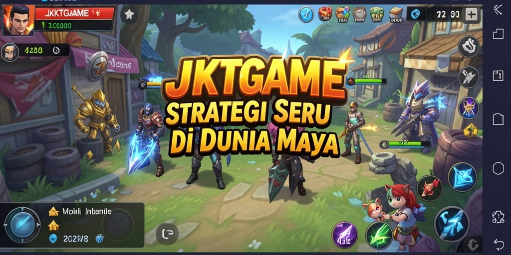 Tampilan menarik dari gameplay JKTGAME yang menantang.