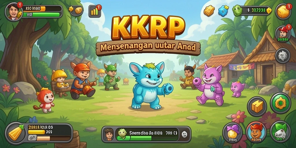 Screenshot utama KKRP menampilkan gameplay Idle yang mengasyikkan.