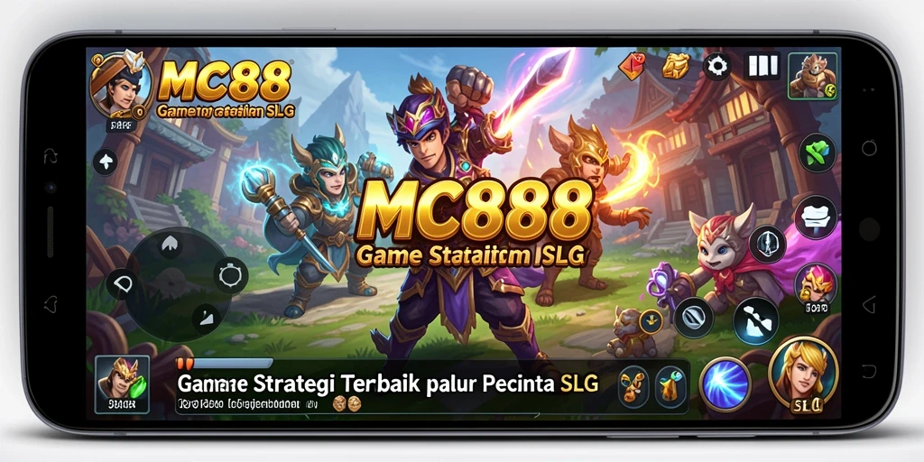 Tangkapan layar utama MC888 menampilkan aksi pertempuran yang mendebarkan.