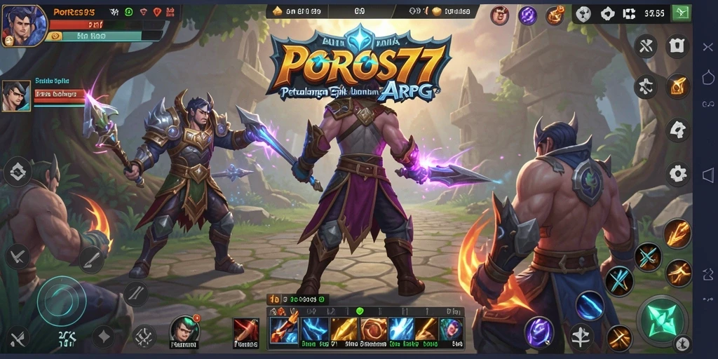 Tangkap momen pertarungan epik di POROS77 dengan grafik menawan.