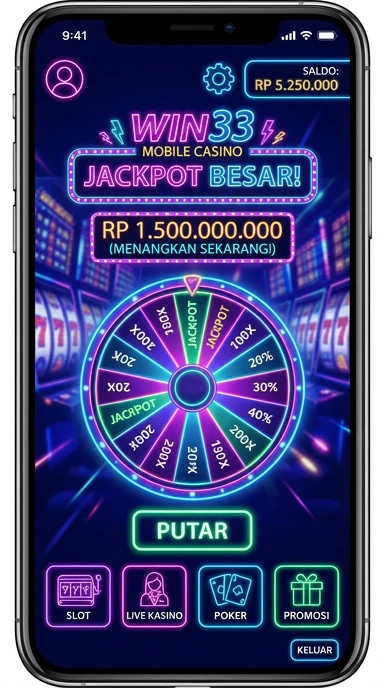Proses unduh yang cepat dan sederhana di aplikasi win33.